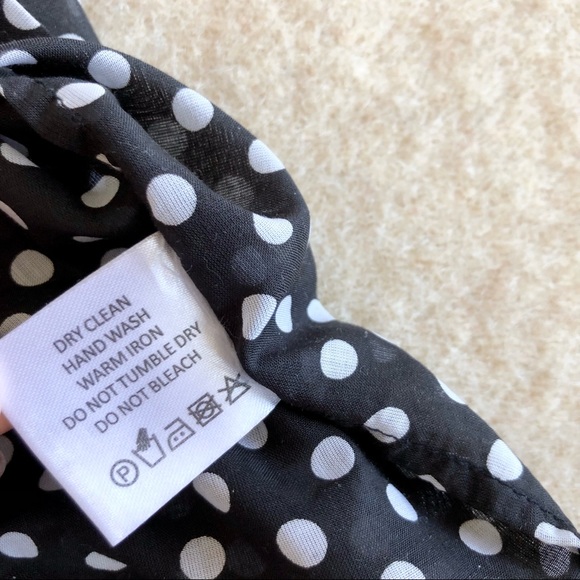 Fabiana C Peter Pan collar polka dot top - Picture 7 of 8